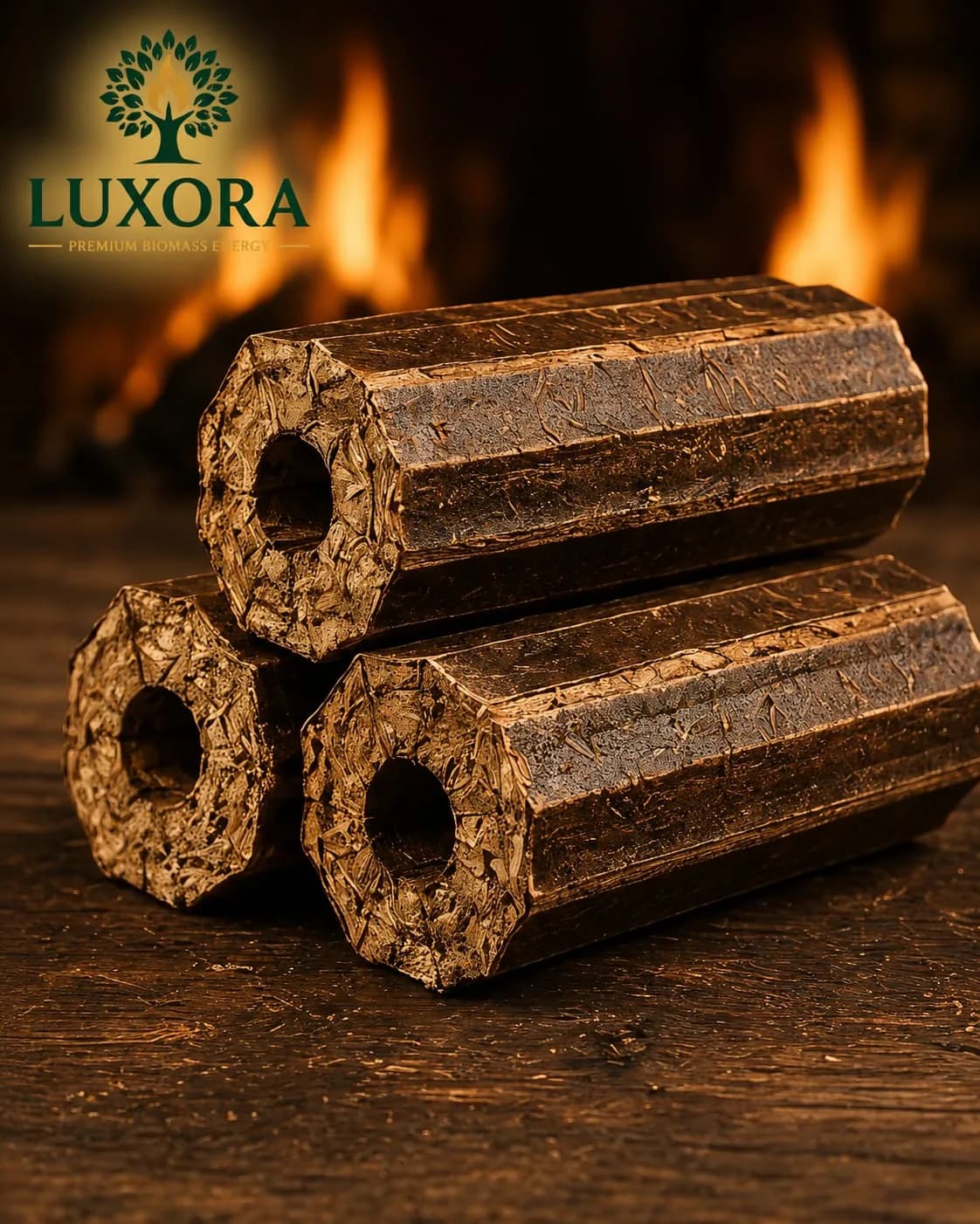 Pini Kay Briquettes by LUXORA